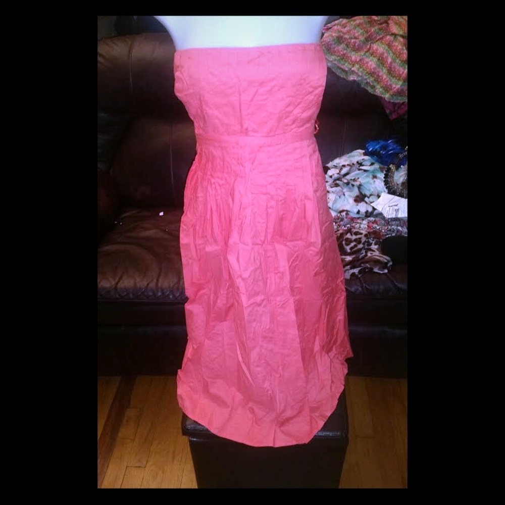 👗AMERICAN LIVING Strapless  Coral dress